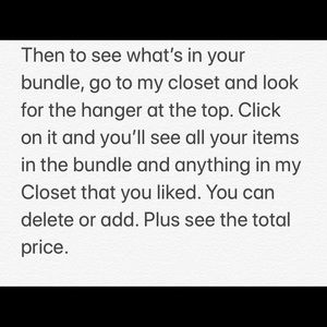 Bags - How to Bundle and get the best deals in my closet! Bags - How to Bundle and get the best deals in my closet!